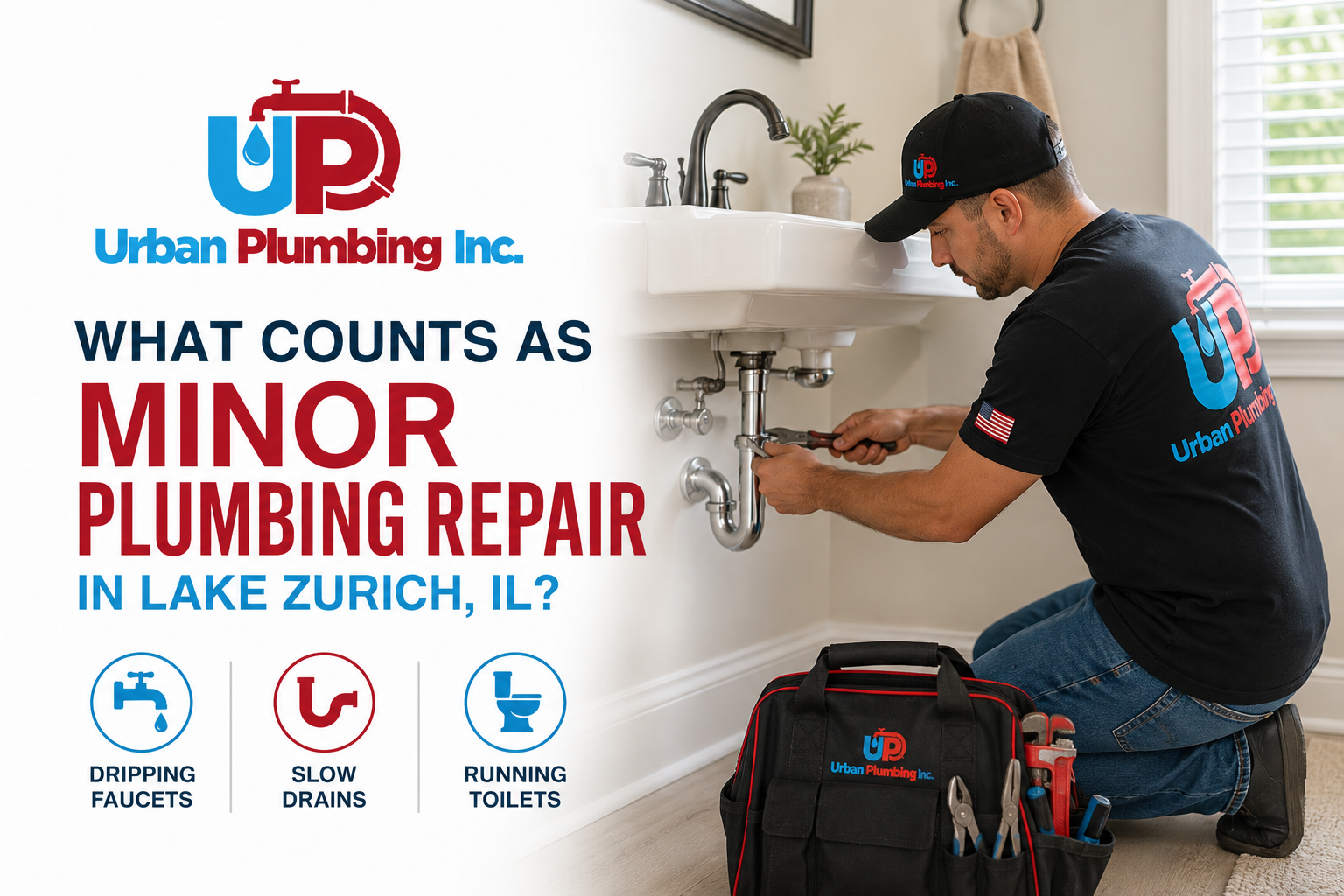 minor plumbing repair lake zurich